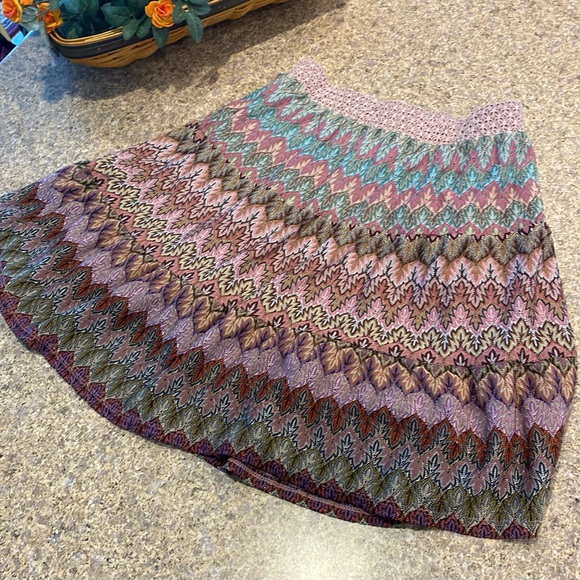 Lapis Lined Skirt M Pink Purple Gold Blue and More Colors - Picture 10 of 16